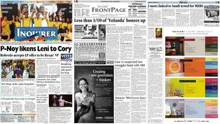 Philippine Daily Inquirer – October 06, 2015