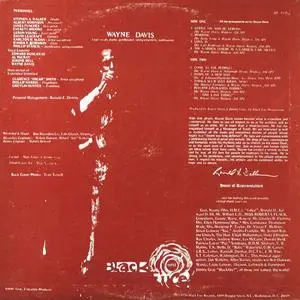 Wayne Davis - s/t (1976) {2021 Strut}