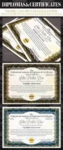 GraphicRiver Diplomas & Certificates