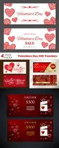 Vectors - Valentines Day Gift Vouchers