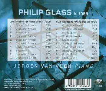 Jeroen van Veen - Glass: Complete Piano Etudes (2017)