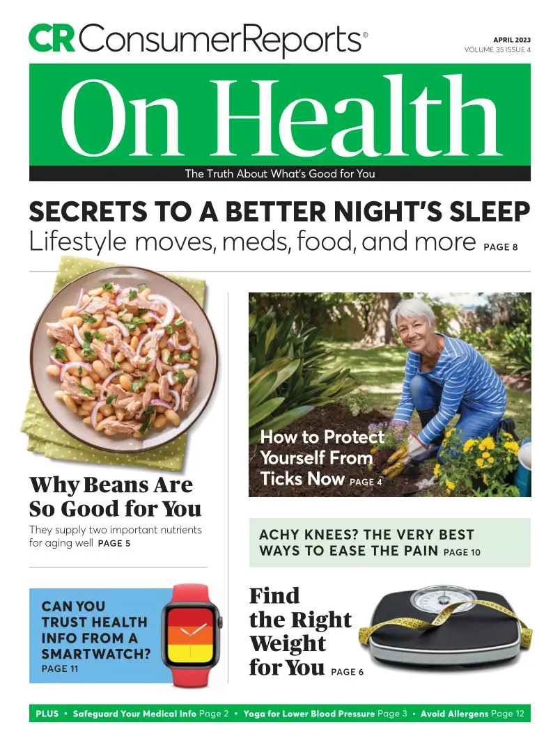 Consumer Reports on Health April 2023 / AvaxHome