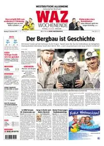 WAZ Westdeutsche Allgemeine Zeitung Bochum-Ost - 22. Dezember 2018