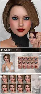 DAZ3D - Poser - FR Marielle for V4