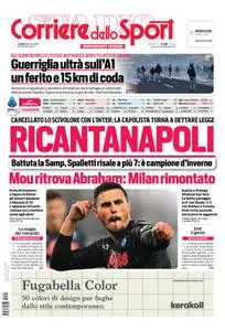 Corriere dello Sport - 9 Gennaio 2023