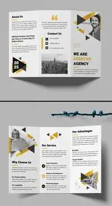 Business Trifold Brochure Layout 725312137