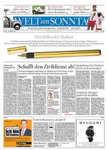 Die Welt am Sonntag 22 August 2010