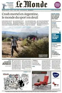 Le Monde du Mercredi 11 Mars 2015