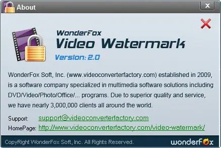 WonderFox Video Watermark 2.0