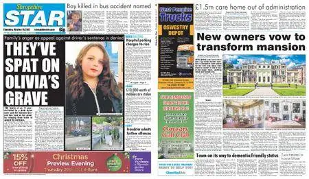 Shropshire Star Shrewsbury Edition – October 19, 2017