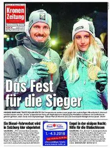 Kronen Zeitung Salzburg - 28. Februar 2018