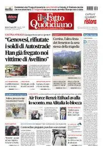 Il Fatto Quotidiano - 21 agosto 2018