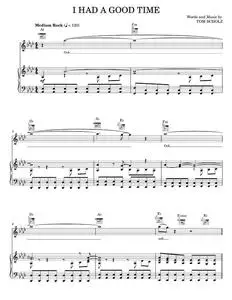 I had a good time - Boston (Piano-Vocal-Guitar)