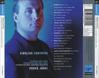 Sibelius Cantatas - Paavo Jarvi And Estonian National Symphony Orchestra (2003) {Virgin}