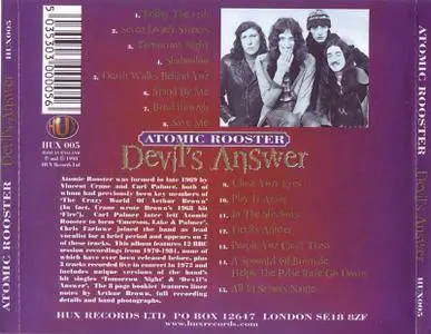 Atomic Rooster - Devil's Answer (1998)