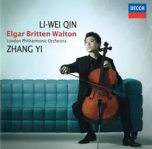 Li-Wei Qin, London PO, Zhang Yi - Edward Elgar, Benjamin Britten, William Walton: Cello Concertos (2014)