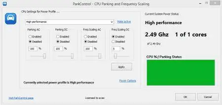 Bitsum ParkControl Pro 1.2.6.2 (x86/x64) Multilingual