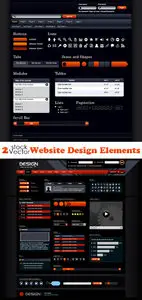 Vectors - Website Design Elements