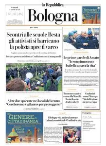 la Repubblica Bologna - 4 Aprile 2024
