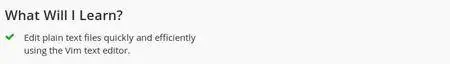 Udemy - Vim Masterclass
