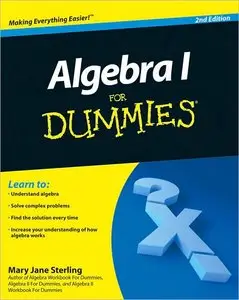 Algebra I For Dummies, 2nd edition (repost)