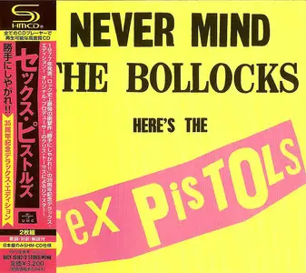 Sex Pistols - Never Mind the Bollocks Here's the Sex Pistols (1977) 2CD Japanese SHM-CD 2012