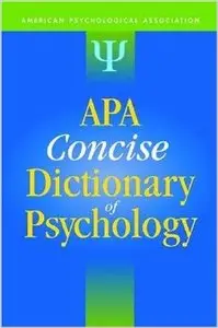 APA Concise Dictionary of Psychology