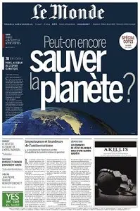 Le Monde et 2 Suppléments du Dimanche 29 et Lundi 30 Novembre 2015