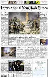 International New York Times - 1 August 2016