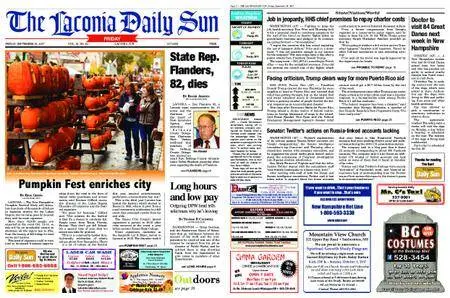 The Laconia Daily Sun – September 29, 2017