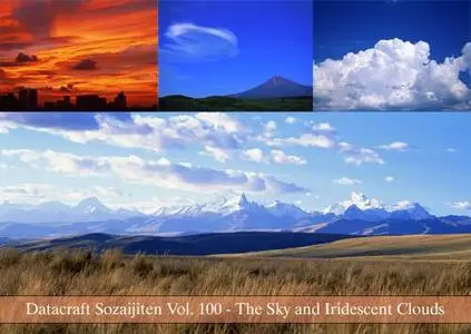 DataCraft SozaiJiten Vol 100 - The Sky and Iridescent Clouds