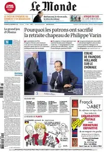 Le Monde & Suppléments du Vendredi 29 Novembre 2013