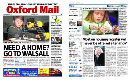 Oxford Mail – April 16, 2018