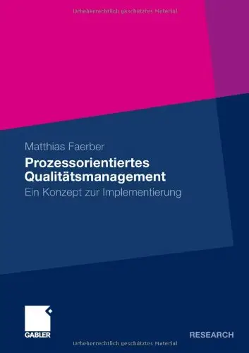 Prozessorientierten Qualitätsmanagementsystemen: Konzept zur Implementierung
