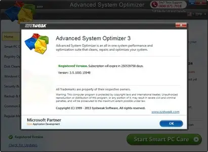 Advanced System Optimizer 3.5.1000.15948