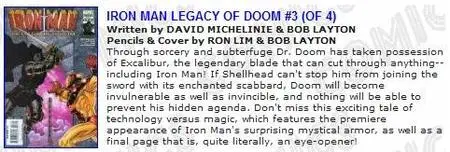 IRON MAN LEGACY OF DOOM #3 (OF 4)