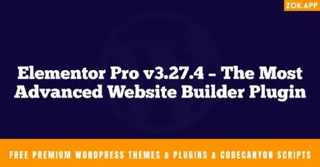 Elementor Pro v4.1.1 - The Most Advanced Website Builder Plugin
