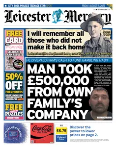 Leicester Mercury - 15 August 2025