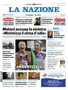 La Nazione Viareggio Versilia - 14 Settembre 2025
