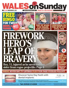 Wales on Sunday - 9 November 2025