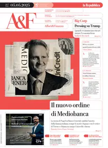 la Repubblica Affari & Finanza - 3 Maggio 2025