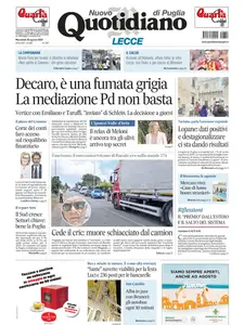 Quotidiano di Puglia Lecce - 20 Agosto 2025