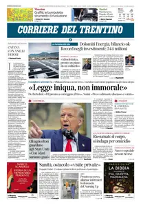 Corriere del Trentino - 28 Marzo 2025