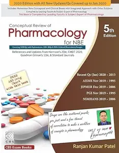 Conceptual Review Of Pharmacology For NBE (5th Edition)