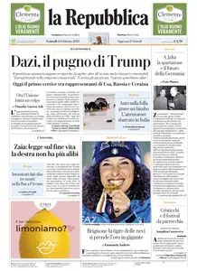la Repubblica - 14 Febbraio 2025