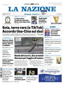 La Nazione Grosseto Livorno - 27 Ottobre 2025