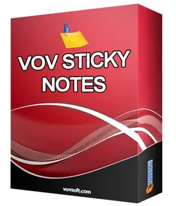 VovSoft Sticky Notes 9.7 Multilingual Portable
