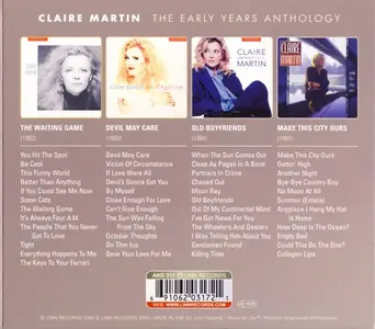 Claire Martin - The Early Years Anthology (4CD) (2008)