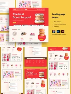 Bakery Website Landing Page BD4ZJ7G