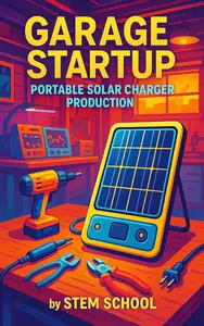 Garage Startup Portable Solar Charger Production